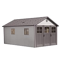 Lifetime Products 60236 11' x 18.5' Outdoor Storage Shed