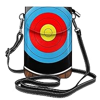 GERRIT Archery Targets Small Crossbody Bags for Women Cell Phone Purse Shoulder Bag Wallet