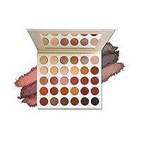 30 Colors Nude Eyeshadow Palette,High pigment matte+super shine shimmer,Nude Long Lasting Waterproof Eye Shadow,Cruelty- Free Makeup Pallet,No Flaking,Stay Long