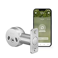 Level Bolt Smart Deadbolt Lock - Convert Your Existing Door Lock Into a Smart Lock for Keyless Lock Entry, App-Enabled Bluetooth Lock with Smartphone Access - Works with iOS, Android and Apple HomeKit