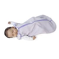 baby deedee Sleep nest Fleece Baby Sleeping Bag, Lavender, Medium (6-18 Months)