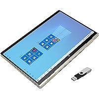 2021 HP Envy 2-in-1 Laptop 13.3 inch FHD Touchscreen Evo Platform 4-Core Intel i5-1135G7 Iris Xe Graphics 8GB DDR4 256GB NVMe SSD WI-FI 6 Win 10 Home Keyboard w/32GB USB Warm Gold 13M-BD0063DX i5|W10