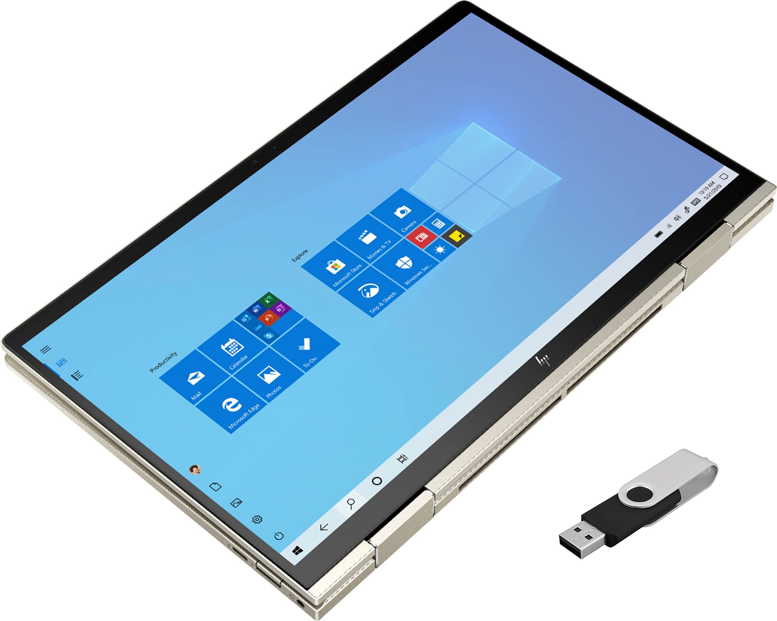 HP 2022 Envy 2-in-1 Laptop | 13.3 FHD Touchscreen | Evo Platform 4-Core Intel i5-1135G7 | Iris Xe Graphics | 8GB DDR4 256GB NVMe SSD | WiFi AX | FPR | Backlit | USB-C | Thunderbolt | Windows 11 Home