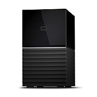 Western Digital 24TB My Book Duo Desktop RAID External Hard Drive HDD, USB 3.1, With Password Protection and Auto Backup Software - WDBFBE0240JBK-NESN