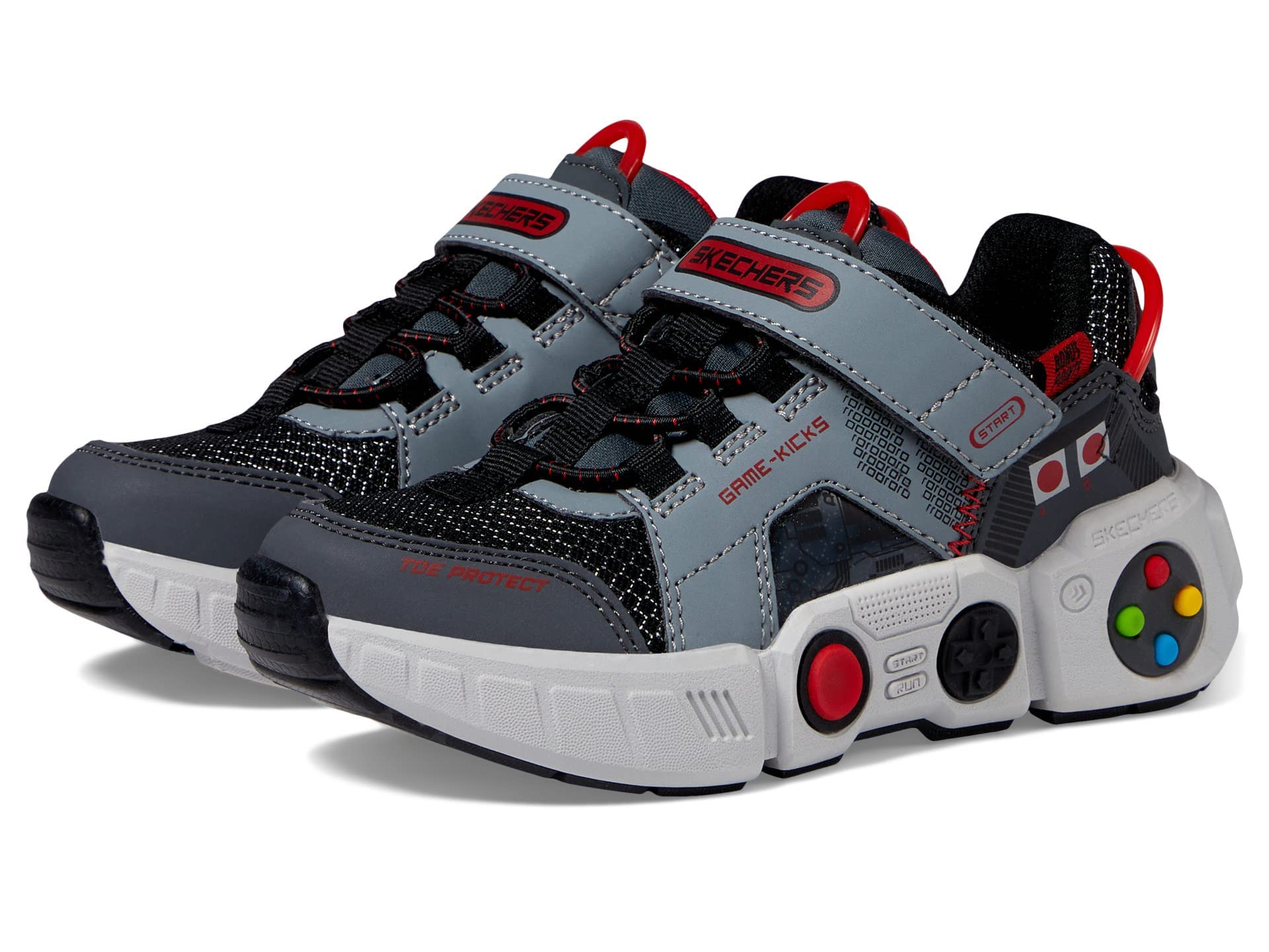 Skechers Unisex-Child Gametronix Sneaker