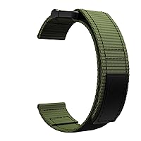 Nylon Loop Watchband Strap For Garmin Fenix 7 7X 6X 6 Pro 5X 5 Plus 3HR 935 Smart Watch Lightweight Hook Woven Wristband 26 22MM