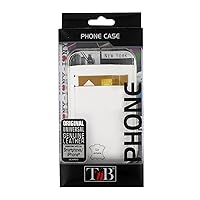UCWNY2 New York 2 Smartphone Case with Card Holder Leather White