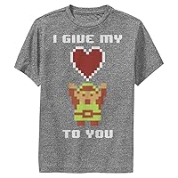 Nintendo Kids Give My Pixel Heart Youth Pullover Hoodie
