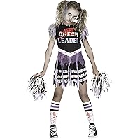 Fun World Zombie Fearleader Cheerleader Halloween Costume