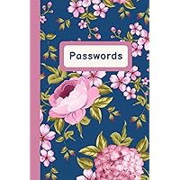 Password Log Book for your website username and passwords, large print, handy size with A-Z organisation: Stop searching for passwords, start tracking them and save your valuable time Password Log Book for your website username and passwords, large print, handy size with A-Z organisation: Stop searching for passwords, start tracking them and save your valuable time Paperback