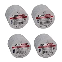 LEE 10053 Sortkwik Fingertip Moisteners, 3/8 oz, Pink, Sold as 4 Pack, 12 Count Total