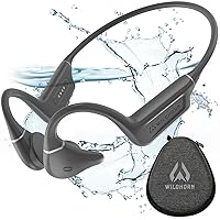 Bone Conduction Headphones, IP68 Swimming Headphones Built-in MP3 32G  Memory, Bluetooth 5.3 Open Ear Headphones Large Capacity Battery,  Waterproof