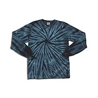 89B Gildan Tie-Dye Youth One-Color Long-Sleeve Cyclone Tee