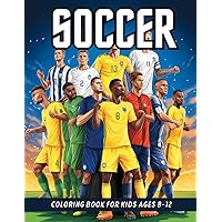Soccer Coloring Book For Kids Ages 8-12: Create and Color Realistic Illustrations of Soccer Players, Goalkeeper, Stadium | Sports Gift Idea for Boys and Adults (JT Creations Coloring Books) Soccer Coloring Book For Kids Ages 8-12: Create and Color Realistic Illustrations of Soccer Players, Goalkeeper, Stadium | Sports Gift Idea for Boys and Adults (JT Creations Coloring Books) Paperback