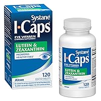 ICaps Eye Vitamin & Mineral Supplement, Lutein & Zeaxanthin Formula, 120 Coated Tablets