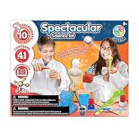 PlayMonster Science4you - Spectacular Science - 10 Experiments to Discover Physics and Chemistry - Fun, Education Activity for Kids Ages 8+