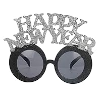 Happy New Year Eyeglasses New Year Sunglasses Photo Booth Props Eyeglasses for 2024 New Year's Eve Party Decors