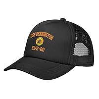 USS Bennington Cvs-20 Mesh Hat Baseball Cap for Men Women Adjustable Trucker Hat Dad Hat