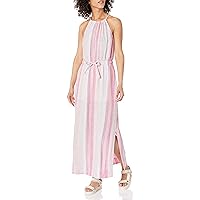 Splendid Women's Kai Maxi Dress, Hibiscus Stripe, X-Large