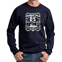 Steamboat Willie 1928 Classic Label Pullover Sweatshirt