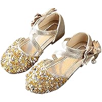 Toddler Girls Sandals Size 5 Children's Girls Crystal Dress Shoes Glitter Princess Sandals Toddler Girl Glass Slippers