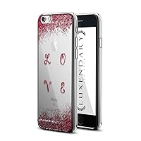 LUX-I6CRM-LOVE3 Love Design Chrome Series Case for iPhone 6/6S