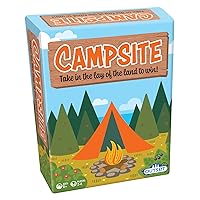 Campsite - Simple Strategy-Tile Laying-Board Game, Outset Media, Family & Kids, Compete to Find The Best Campsite, Family Game Night, for 2-6 Players, Ages 8+