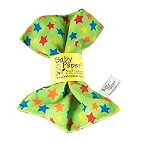 Baby Paper - Crinkly Baby Toy - Green with Stars