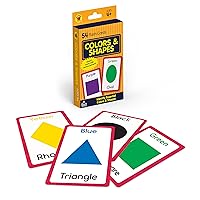 Carson Dellosa Colors and Shapes Flash Cards for Toddlers 2-4 Years, Shape Flash Cards and Primary Colors for Preschool, Kindergarten, Educational Games for Kids Ages 4+ Carson Dellosa Colors and Shapes Flash Cards for Toddlers 2-4 Years, Shape Flash Cards and Primary Colors for Preschool, Kindergarten, Educational Games for Kids Ages 4+ Cards
