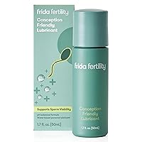 Frida Fertility Lubricant | Conception-Friendly Water Based Lube for Adult Couples, Vaginal Lubricant, Sperm-Safe & pH Balance Personal Lubricant, Naturally Hydrating and Non-Sticky | 1.7 Fl Oz
