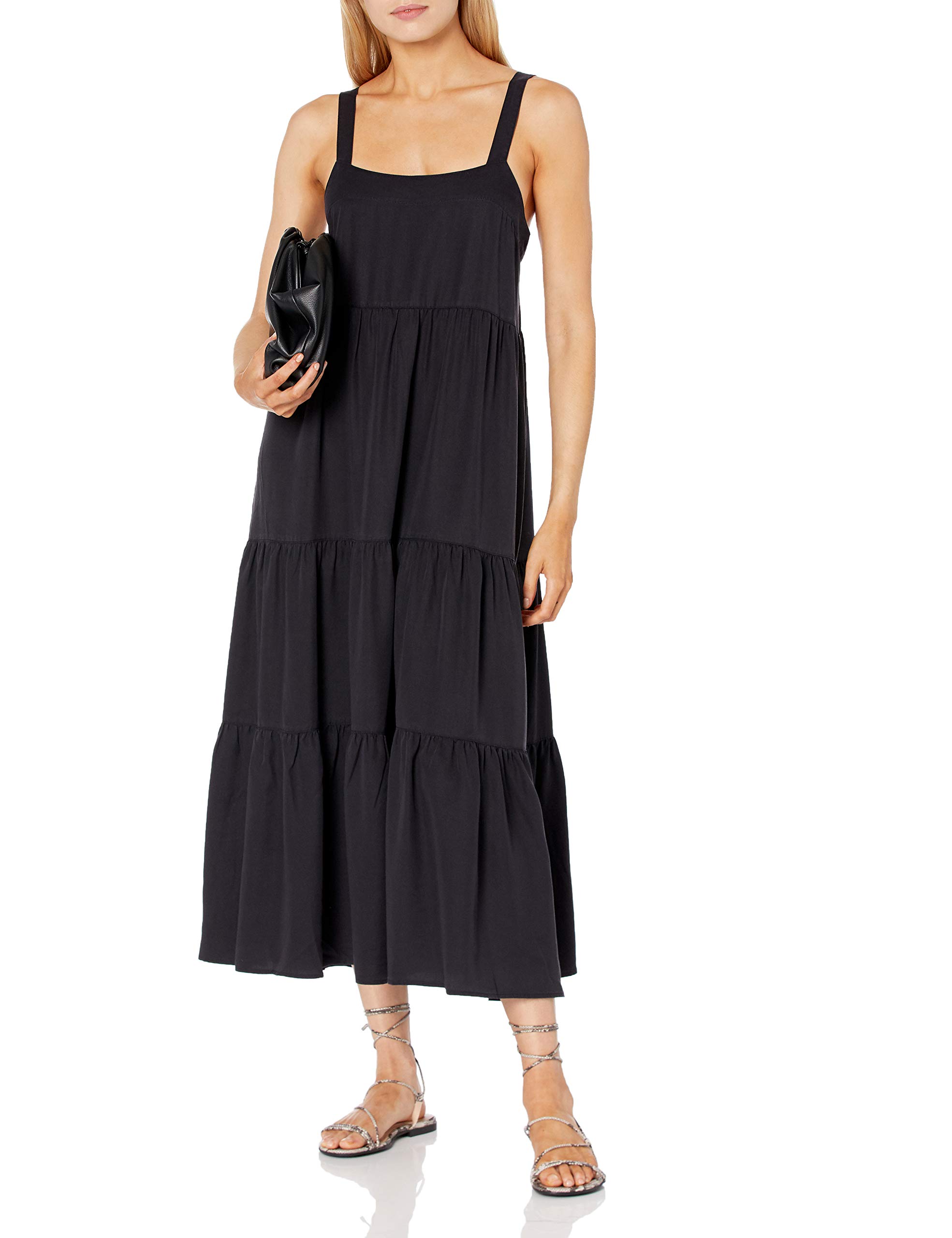 The Drop Women's Britt Tiered Maxi Tent Dress