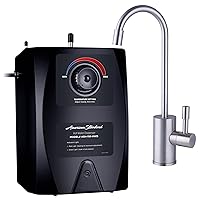 American Standard ASH-110 Hot Water Dispenser, Includes Brushed Nickel Single Handle Faucet 780 Watts, 110v