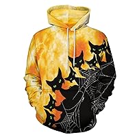 Hoodies for Men's Hooded Sweatshirt Long Sleeve Pullover Y2K for Streetwear with Pockets Fall Winter Clothes Unisex