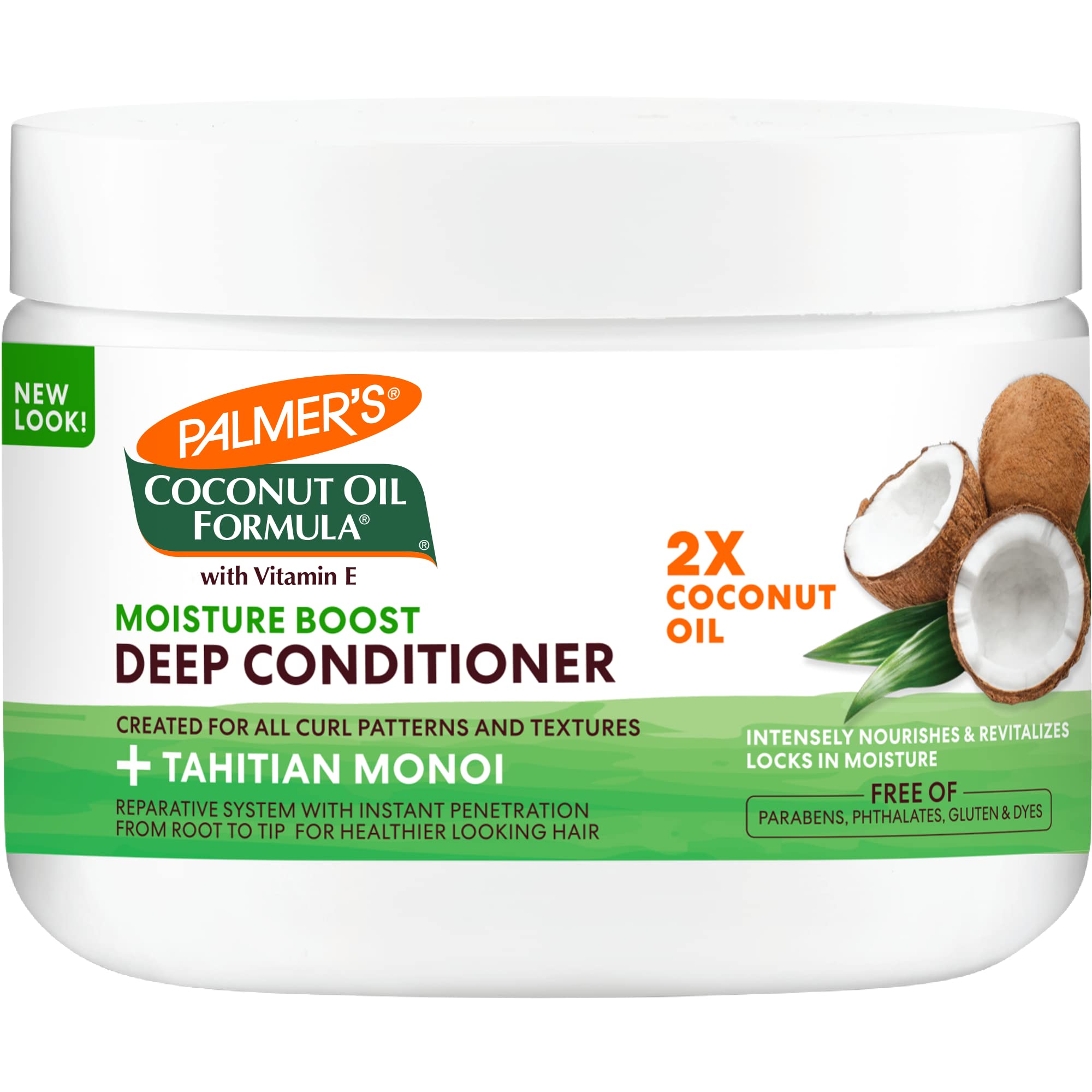 Palmer's Coconut Oil Formula Moisture Boost Deep Hair Conditioner, 12 Ounce