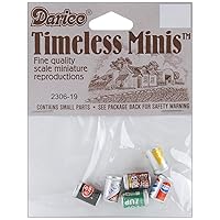 TIMELESS MINIS SODA CAN AST .5IN 6PC