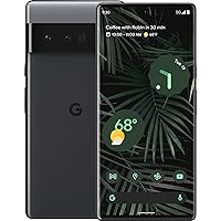 Google Pixel 6 Pro 5G 512GB G8VOU Factory Unlocked - Stormy Black (Renewed)