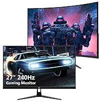 Z-Edge 240Hz Gaming Monitor Bundle [27-inch 2 Pack] 240 Hz Refresh Rate, 1ms MPRT, FHD 1080 Gaming Monitor AMD Freesync Premium Display
