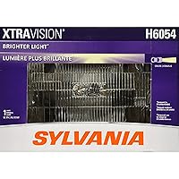 SYLVANIA - H6054 XtraVision Sealed Beam Headlight - Halogen Headlight Replacement 142x200 Delivers More Downroad Visibility (Contains 1 Bulb)