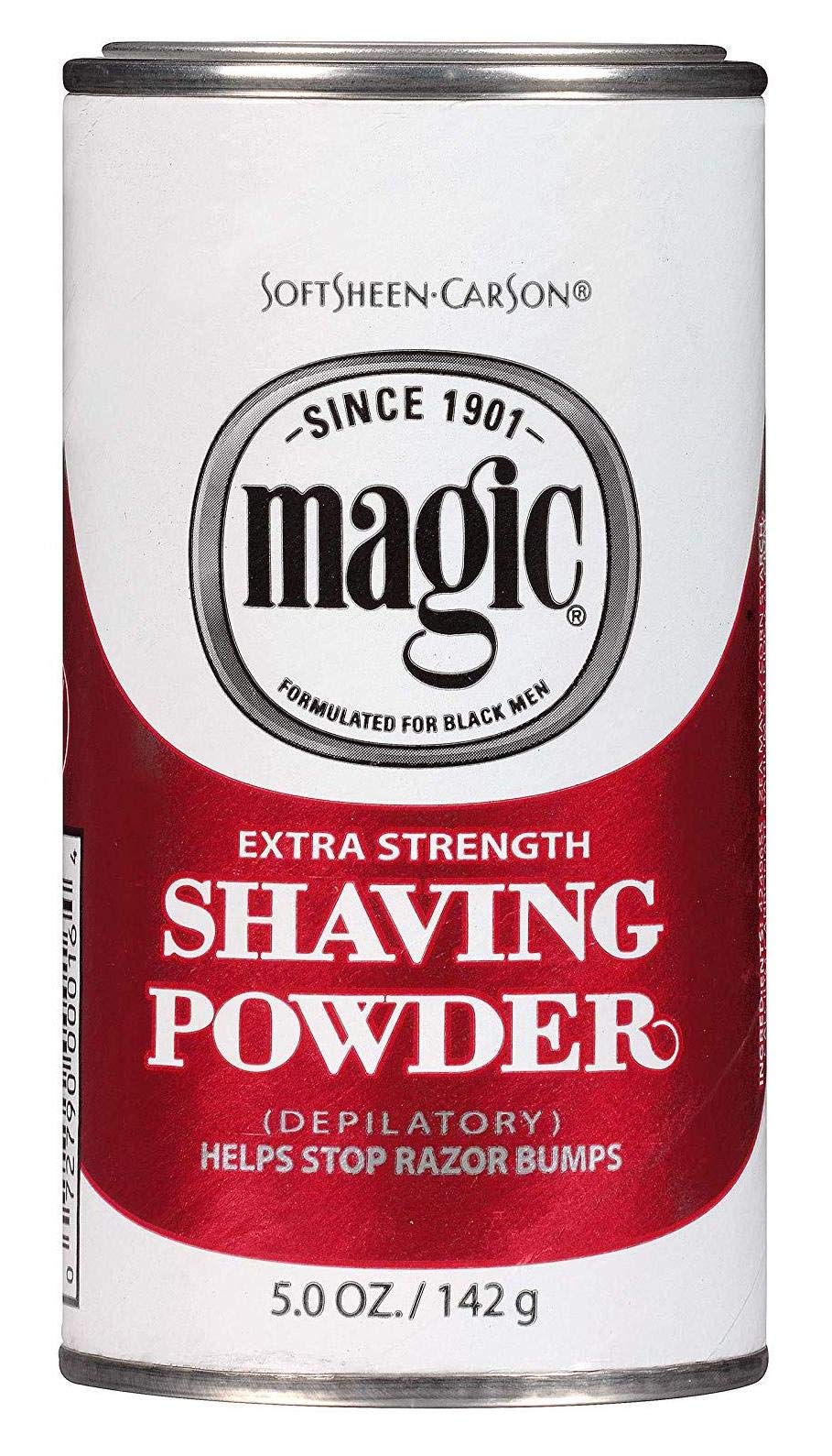 Magic Shaving Powder Red 5 Ounce Extra-Strength (145ml) (2 Pack)