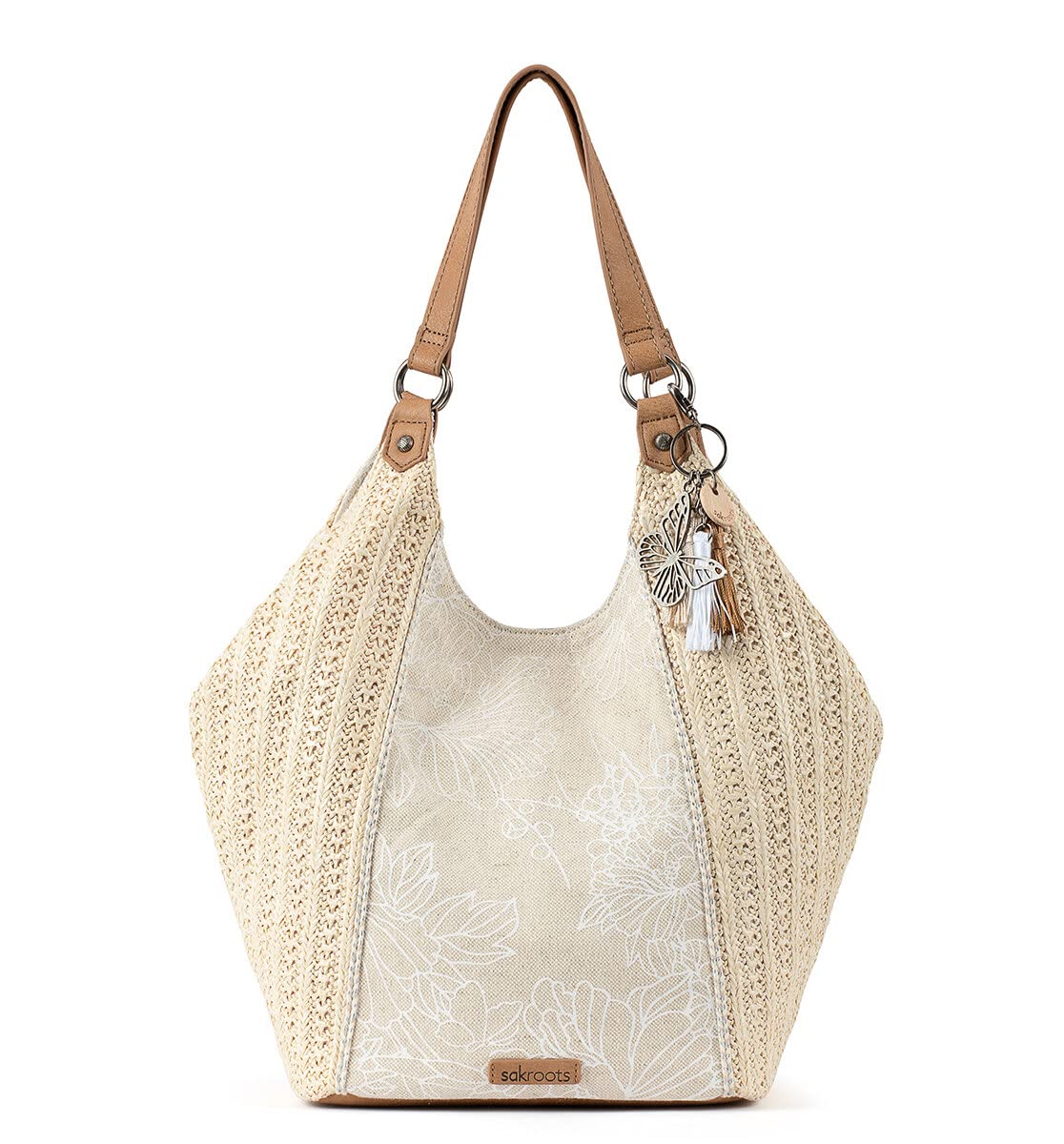 Sakroots Roma Straw Shopper