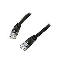 Nippon Labs C6M-5BK 5-Feet CAT6 UTP Injection Molded Boot Patch Cables, Black