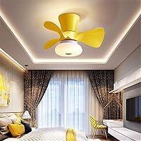 Ceilifans, Kids Ceilifan with Light and Remote Control Reversible 6 Speeds Bedroom Led Fan Ceililight with Timer Modern Liviroom Silent Ceilifan Light