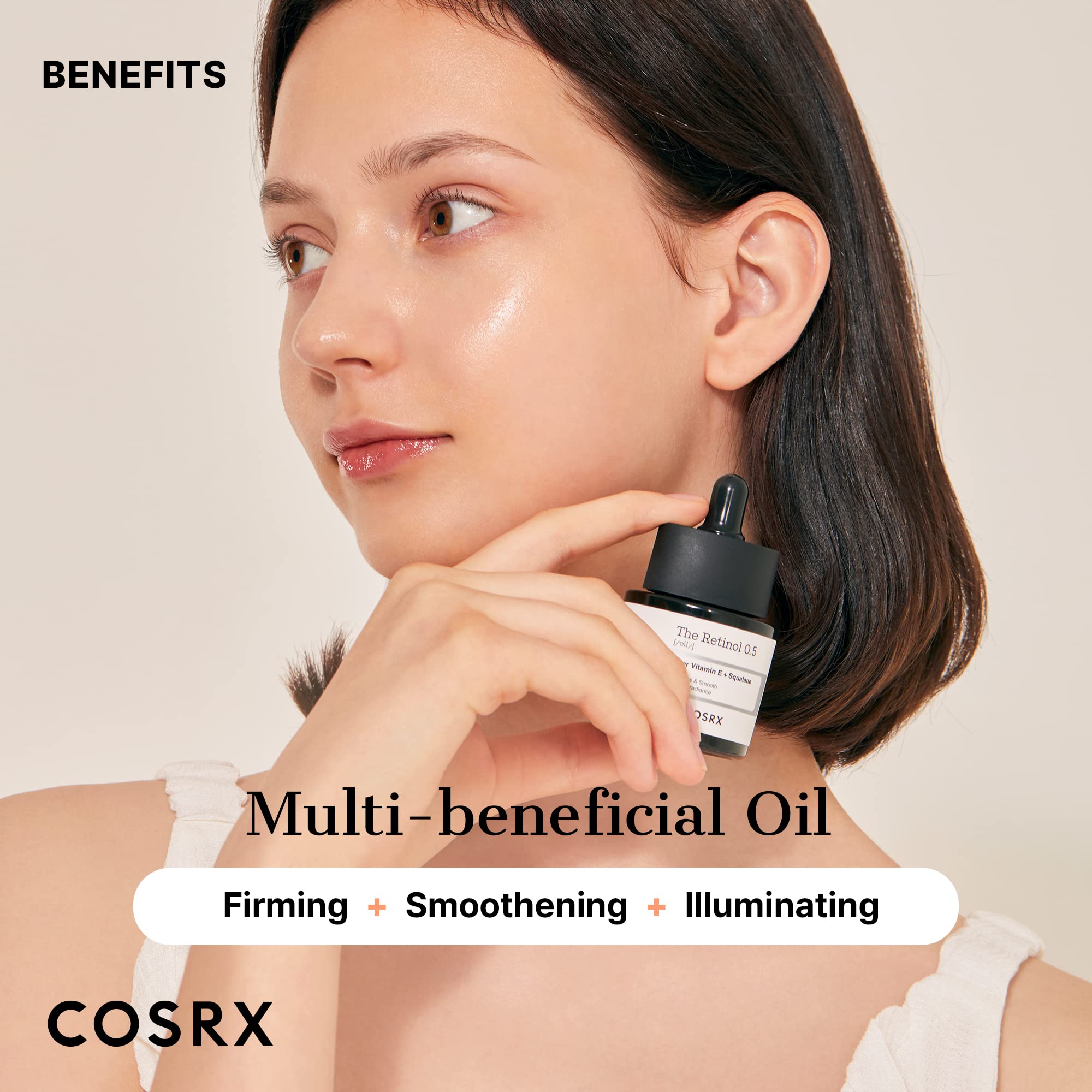 COSRX Skin Cycling Routine - Snail Mucin 96% Essence + Retinol 0.5 Oil, Recovery Set for Face and Neck, Fine Lines Spot Treatment, Repair Oil for Face