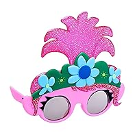 Sun-Staches Trolls Official Characters Costume Accessory Mask, UV400 Lenses - One Size Fits Most