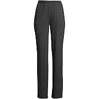 Lands' End Women's Sport Knit High Rise Elastic Waist Pants