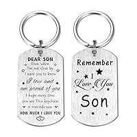 Son Valentine's Day Gifts from Mom, Son Birthday Gifts, Remember I Love You Son Gifts