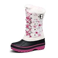 DREAM PAIRS Kids Insulated Waterproof Winter Snow Boots