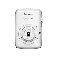 Nikon COOLPIX S01 10.1 MP Digital Camera with 3x Zoom NIKKOR Glass Lens (White) (Old Model)