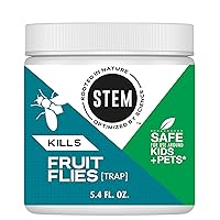 Stem Kills Fruit Fly Trap: Fruit Fly Catcher With Botanical Extracts; 5.4 fl oz (Pack Of 1)