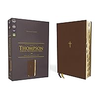 NASB, Thompson Chain-Reference Bible, Leathersoft, Brown, 1995 Text, Red Letter, Thumb Indexed, Comfort Print NASB, Thompson Chain-Reference Bible, Leathersoft, Brown, 1995 Text, Red Letter, Thumb Indexed, Comfort Print Imitation Leather
